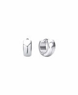 [925 silver] Deux.silver.208 / bun earring (silver)
