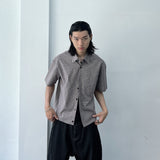 Relaxed Fine Check Shirt