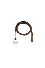 Horseshoe Leather Necklace(BR)