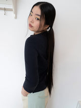 コンフィ 3/4スリーブT (NAVY)