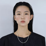 【MADE】 Thick line necklace