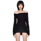 WMNS BEUTER® BLACK BALACLAVA HOODIE / WMNS BEUTER® ブラック バラクラバフーディ