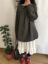 Lovely midi ruffle skirt