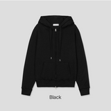 [SET UP가능] ウォームスリムフィットフードジップアップ(2color)