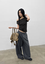 [MADE] Dikiden Wide Two-Way Banded Pants