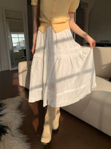 [MADE] Forn frill banding skirt