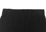 Benz Color Matching Button Capri Three Quarter Leggings Pants