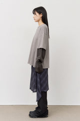 パックスラブレイヤード長袖Tシャツ
