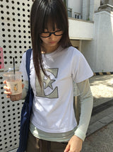 Guilty Patch Cotton Short Sleeve Tee