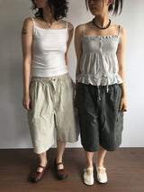 Wheel Cargo Bermuda Pants (3color)