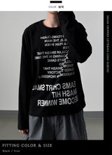 Smash Crop Lettering Long Sleeve