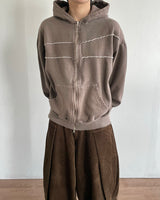 Bear Pigment Winter Hood Zip-Up