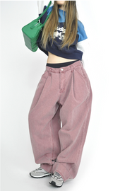 (UNISEX)フェーディドデニムパンツ(3color)
