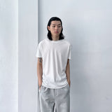 Vertical Ribbed Cropped Tee