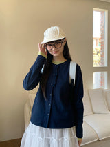 26SS★ [BAONHAUS] Tier Frill Cardigan