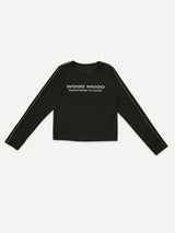 ウッドムード グラフィック Tシャツ カーキ
