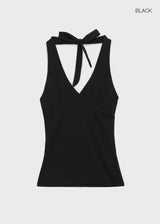 [MADE] Eki String Halter Sleeveless Top