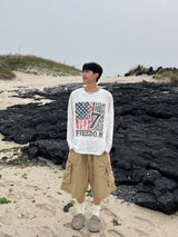 ザユニオングラフィック長袖Tシャツ (4 Colors)