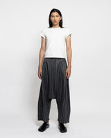 DOME TROUSERS - HERRINGBONE