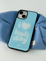 Holiday Epoxy Bumper Case(Blue)