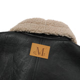 CHIVE LEATHER WAPEN MUSTANG JACKET (UNISEX)