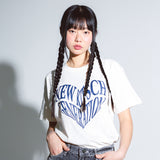 NKG HEART SHORT SLEEVE (IVORY)