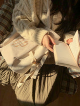 A letter bag_beige
