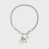 Star Chain Beads Necklace