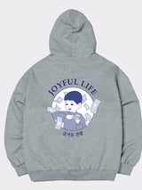 Joyful Life Hoodie (Gray)