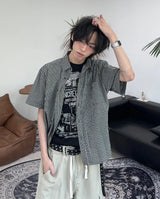 エティン半袖チェックシャツ