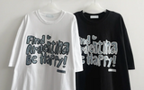 ラスボクシーフィット半袖 T シャツ
