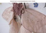 Rosé Isle Wonderful Creatures Series Withered Wings Handmade Lace Composite Wing Single-Shoulder Bag