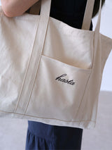 Vintage Work Tote Bag (Ecru)