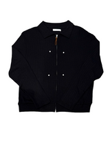 Liberium Cropped Knit Zip-Up (4 Colors)