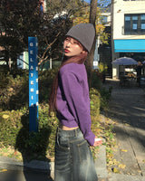 ボルドウォッシュドワイドデニムパンツ