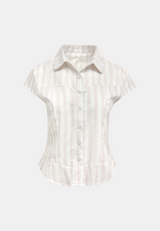 Rosé Spring Stripe Shirt