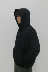  BPT Symbol Logo Appliqué Hoodie Black