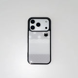 [MADE] [+MagSafe] キティパッチワークフォンケース (glass black bumper)