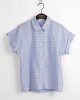 Nontion Vintage Seersucker Slim Check Shirt