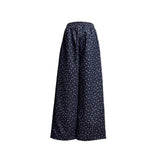 (2color) Daisy Banding Wide Denim Pants