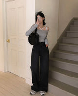 [BELLIDE MADE] Ocean Wide Denim Pants