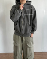 Bear Pigment Winter Hood Zip-Up