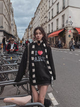 Cont paris over fit hoodie