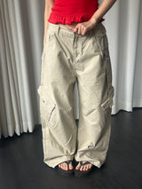 Utility strap cargo pants(3color)