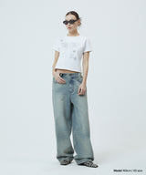アンロッククロップTシャツ_ブラック