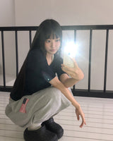 ティケンアメリカンフラッグプリントバンディングバミューダパンツ