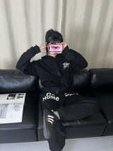 GO HOME SOCIETY JOGGER PANTS - BLACK