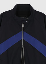 HIGH NECK OVERSIZE WINDBREAKER