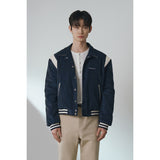 シグネチャーバーシティジャケット(Navy)