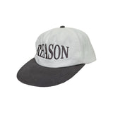 リーズン ウォッシュド キャップ (WHITE, GRAY)